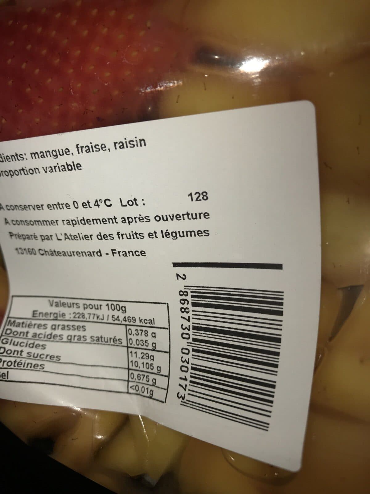 Open Food Facts Melange gourmants packshot