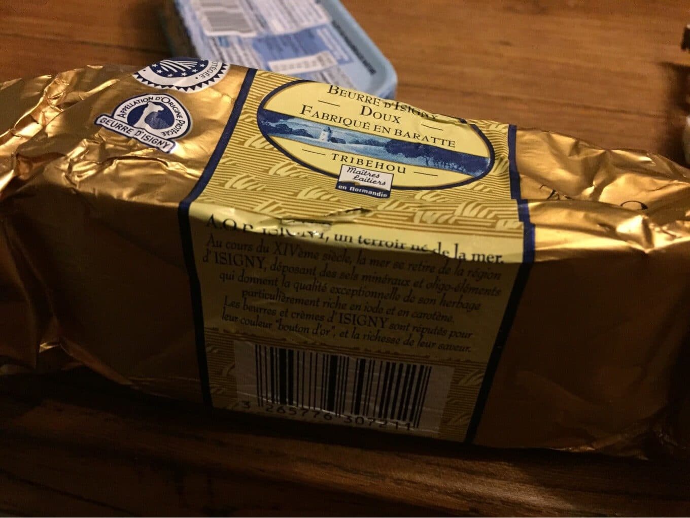 Maîtres Laitiers en Normandie Beurre d'Isigny packshot