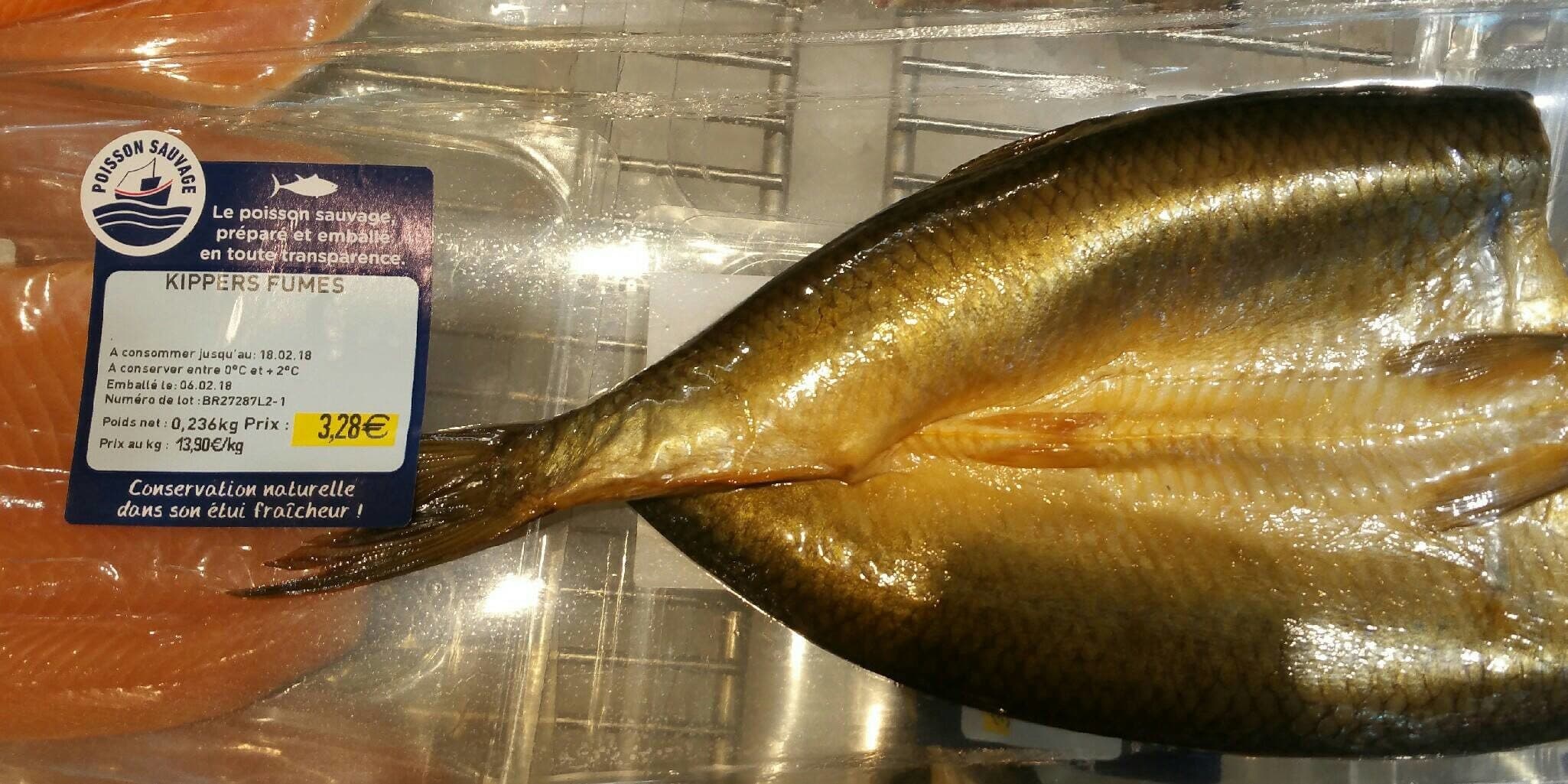 Gfm Grand Frais Kippers fumes packshot