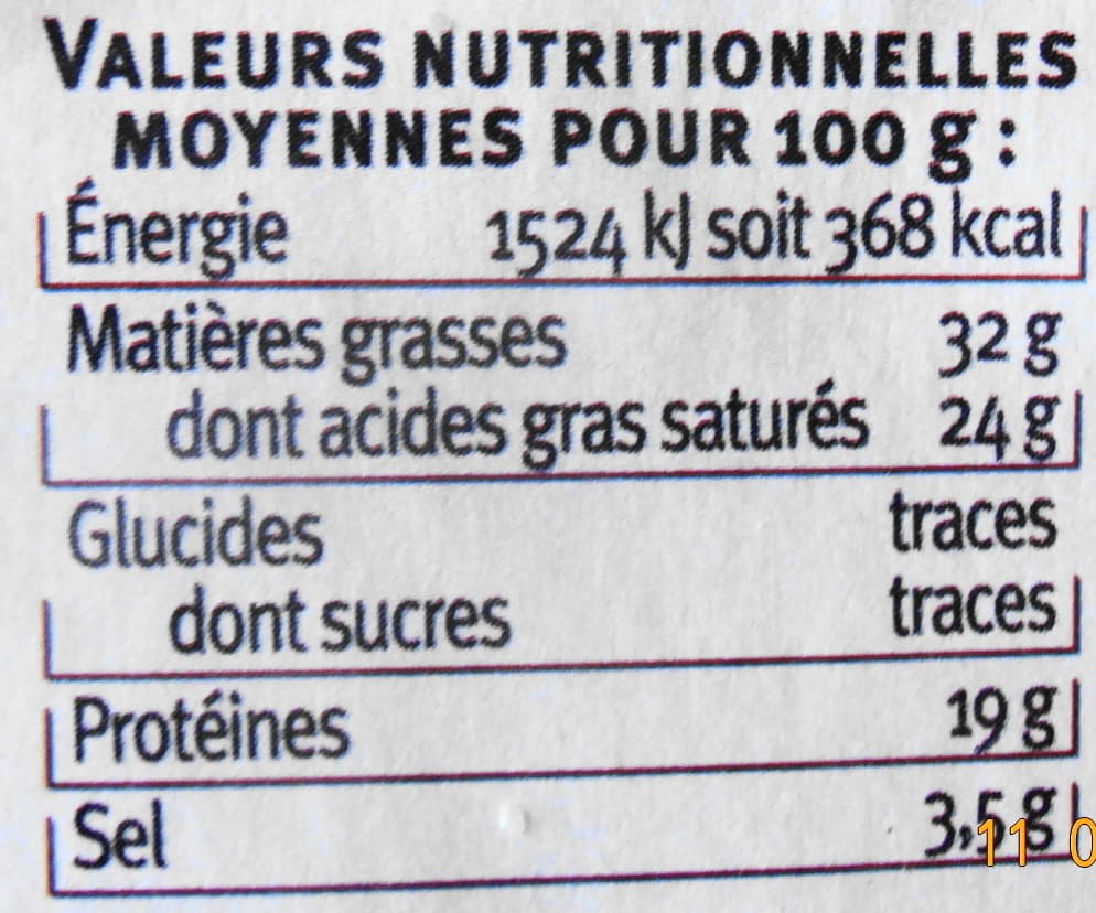 U Roquefort, lait cru de brebis packshot