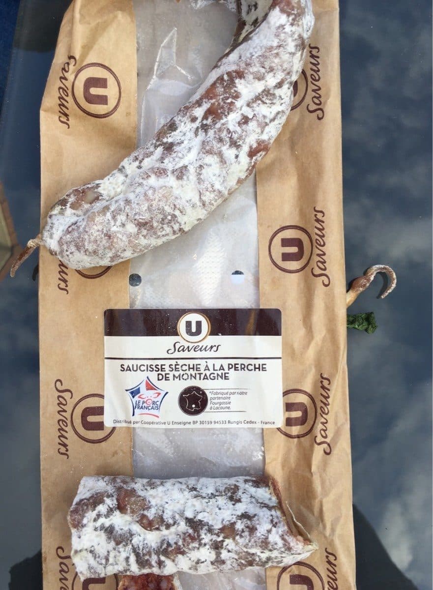 Open Food Facts Saucisse seche a la perche de montagne packshot