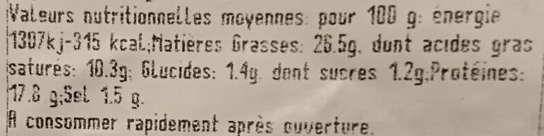 U Saveurs Confit de foie de porc à l'ancienne packshot