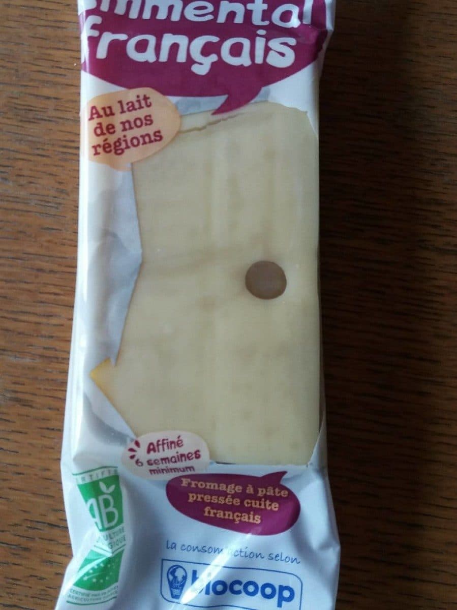 Open Food Facts emmental Français bio packshot