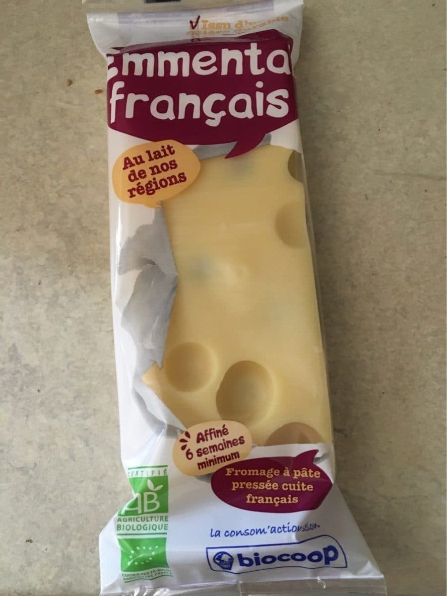 Biocoop Emmental francais packshot