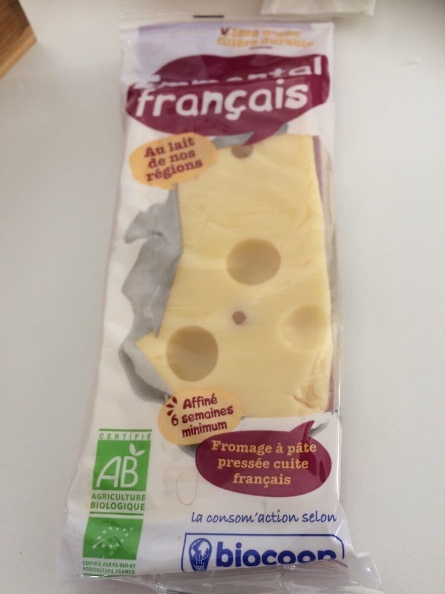 Biocoop Emmental biologique packshot