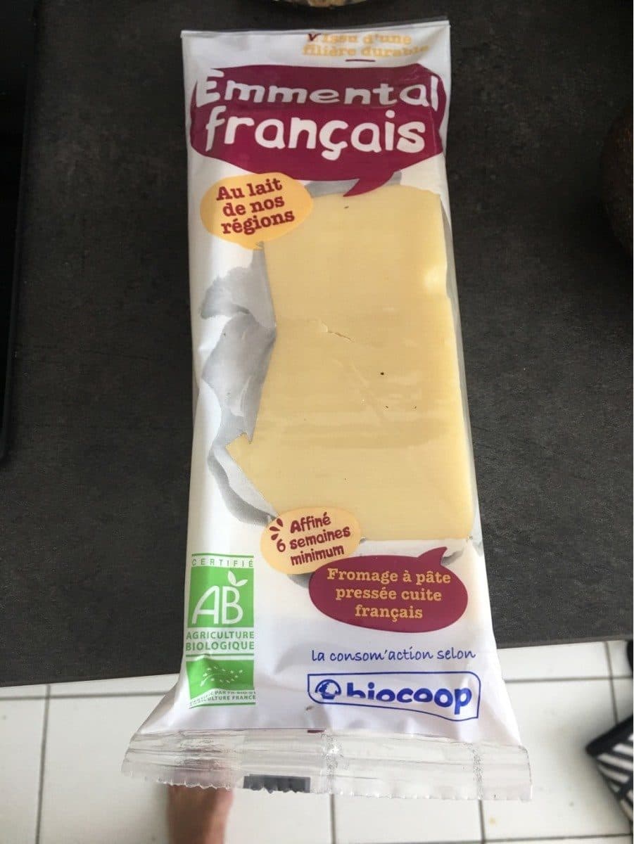 Biocoop Emmental francais packshot