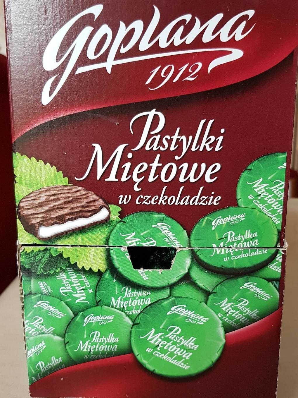Goplana 1912 Pastylki Mietowe packshot