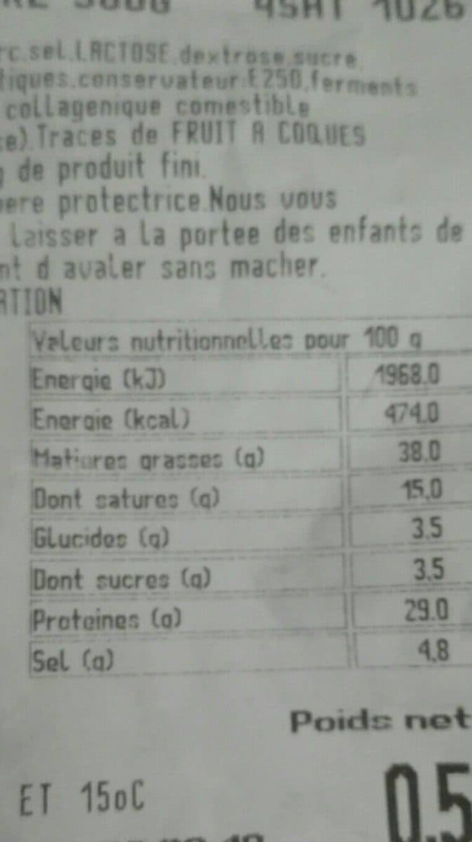 Open Food Facts Les grignotons nature packshot