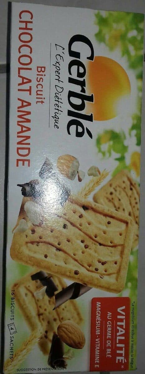 Open Food Facts Biscuit chocolat amande packshot