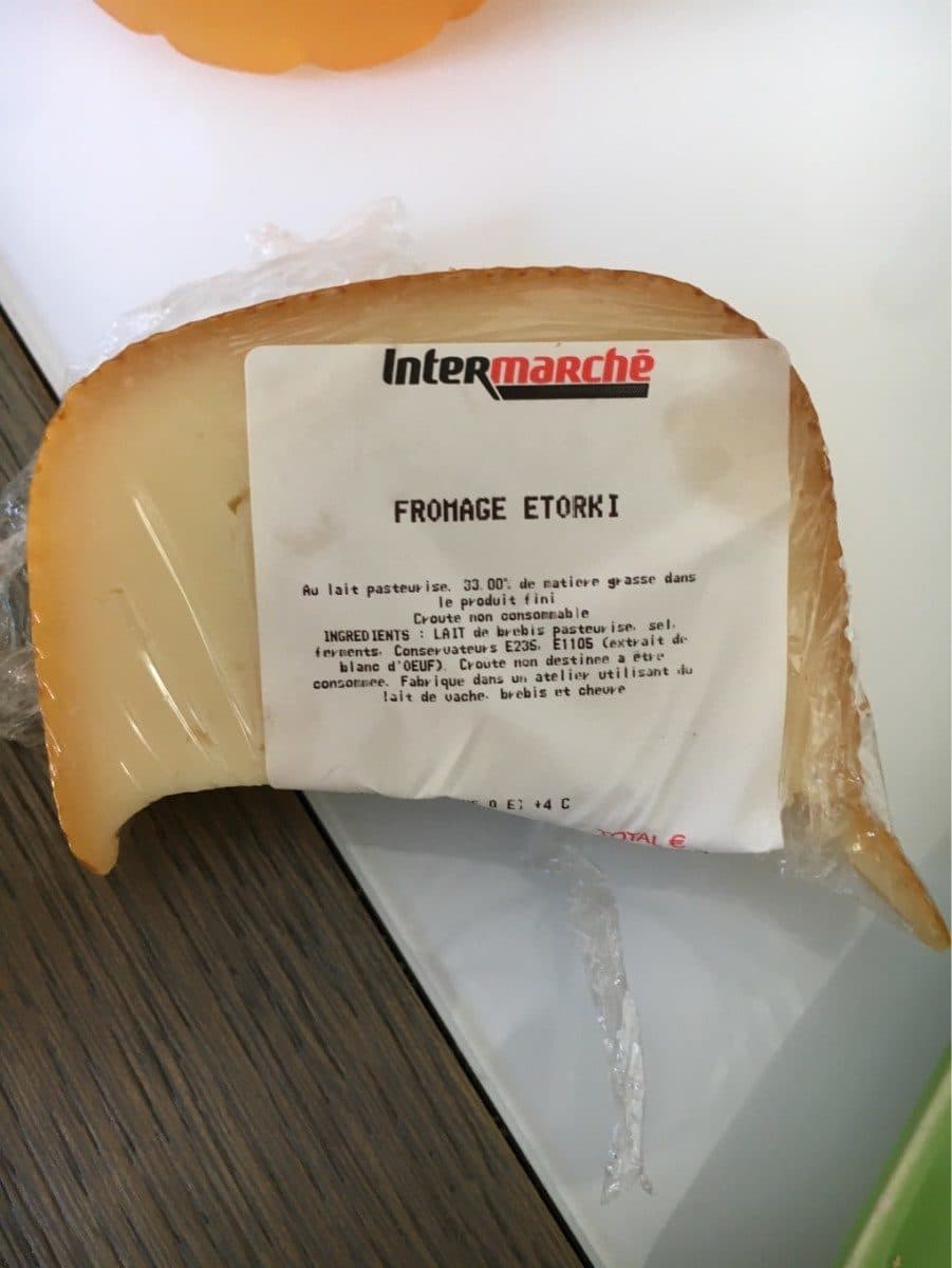 Open Food Facts Fromage etorki packshot