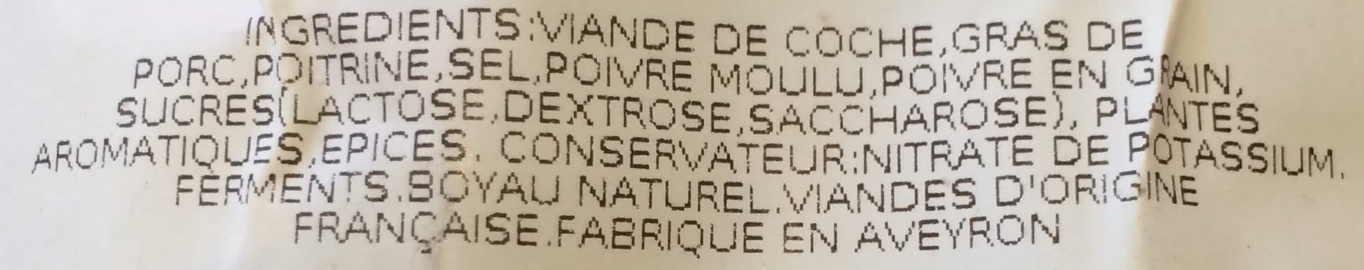 Linard Saucisson Sec Artisanal packshot