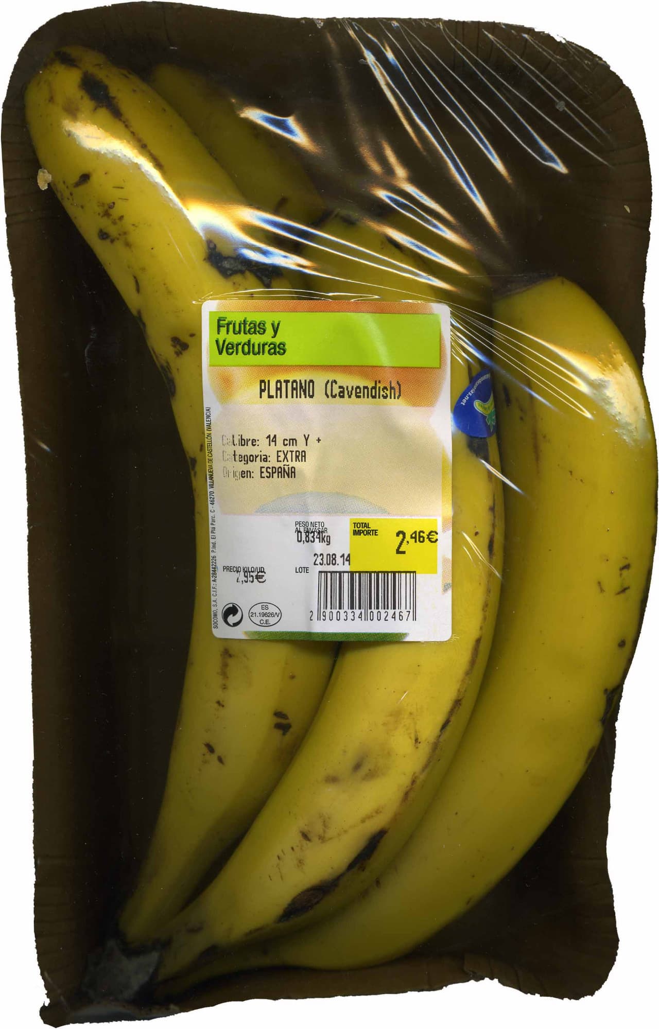 Socomo Plátanos de Canarias packshot