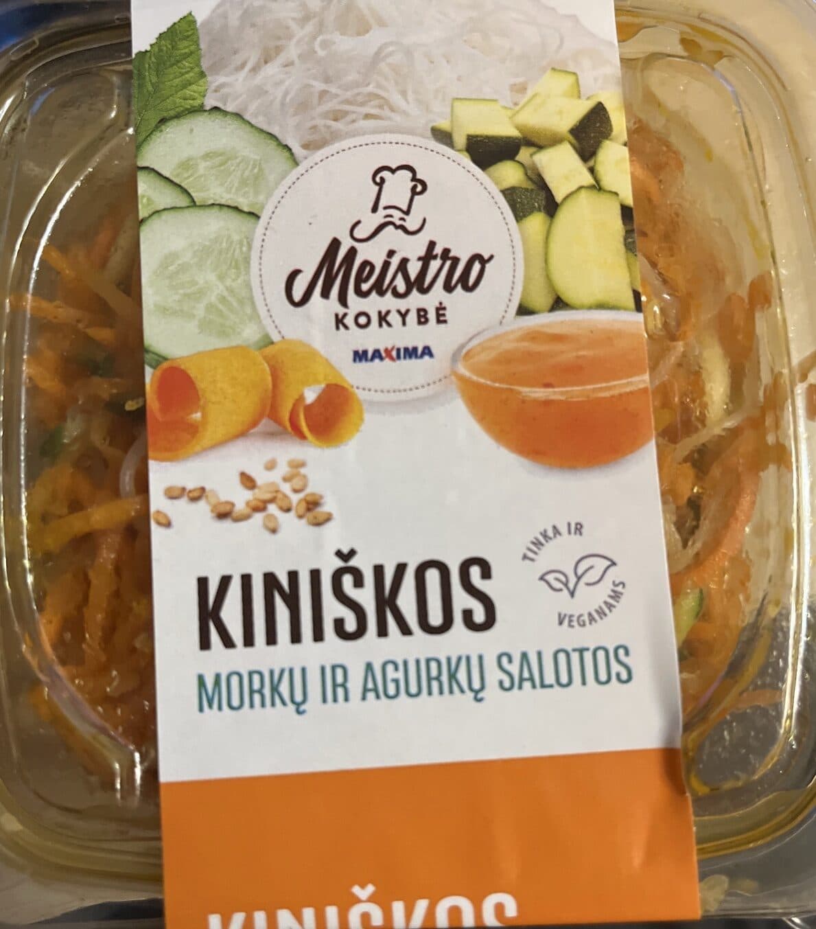 Maxima Kiniškos More Ir Agurkų Salotos packshot
