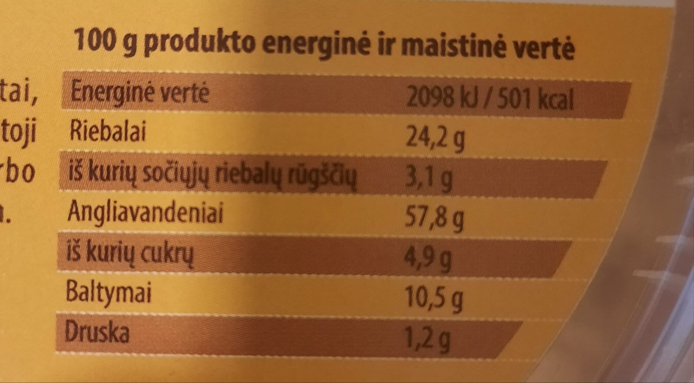Open Food Facts 2904852700010 packshot