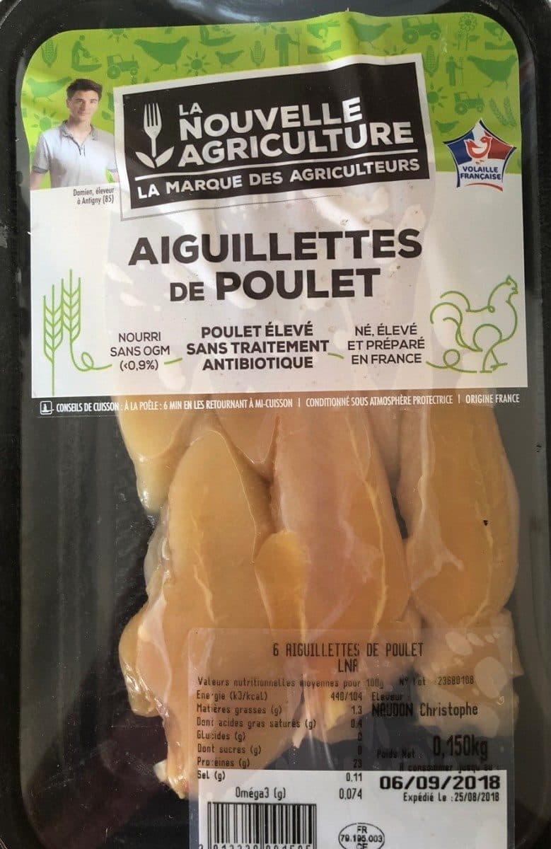 Open Food Facts Aiguillettes de poulet packshot