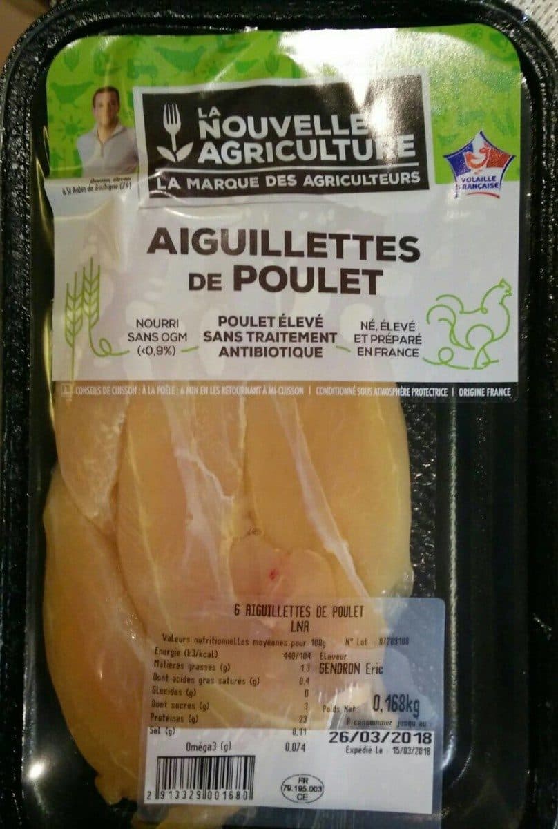 La Nouvelle Agriculture Aiguillettes de poulet packshot