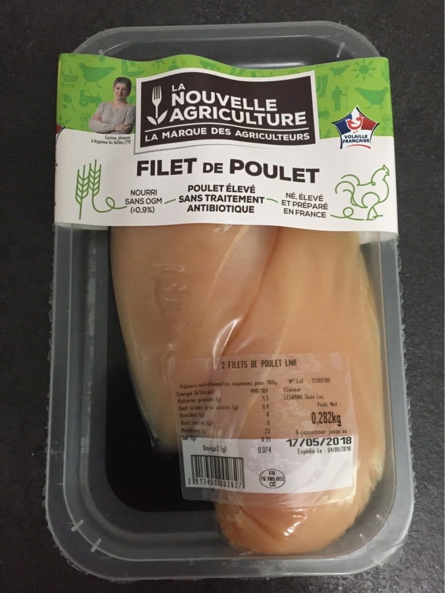 La Nouvelle Agriculture Filet de poulet packshot