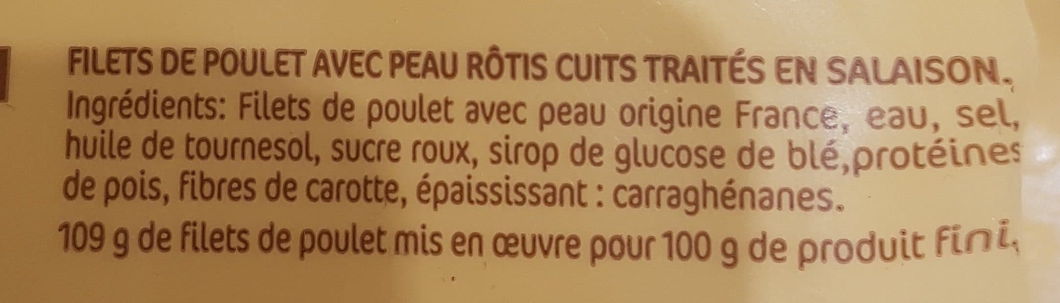 Le Gaulois Filet de poulet Rôti packshot