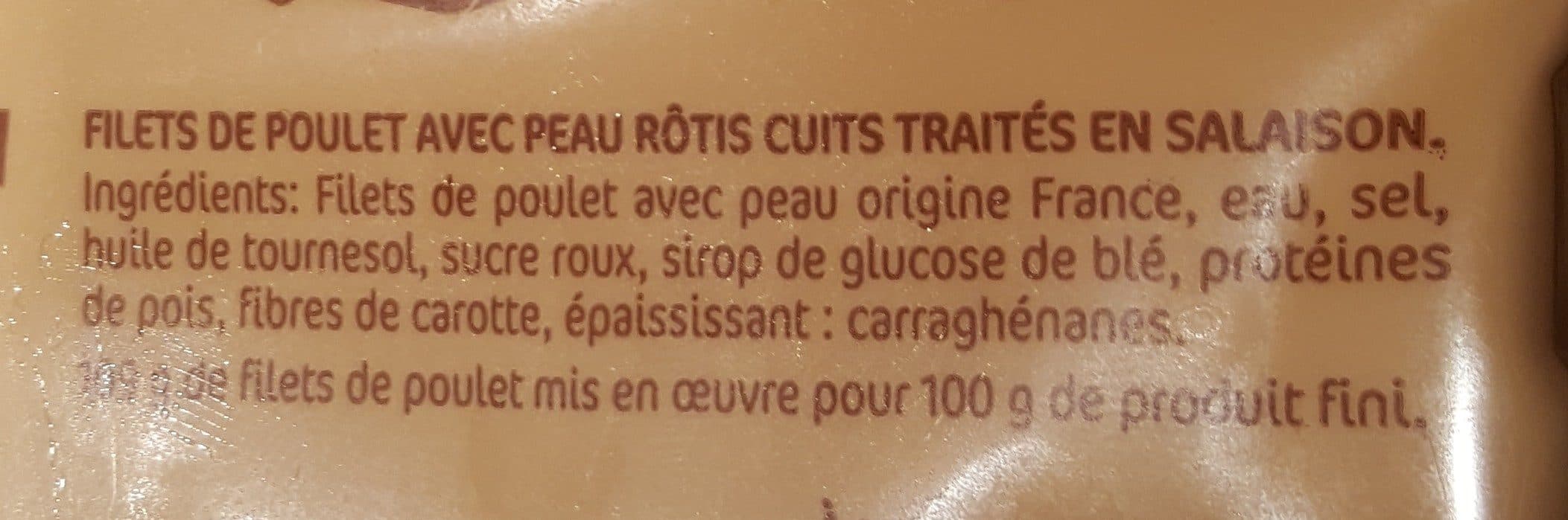 Le Gaulois Filets de poulet rôti packshot