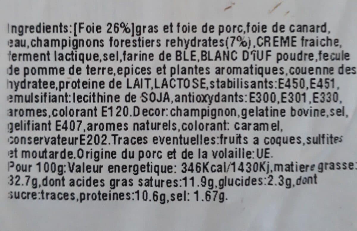 L.Fassier Crème de foie forestière packshot