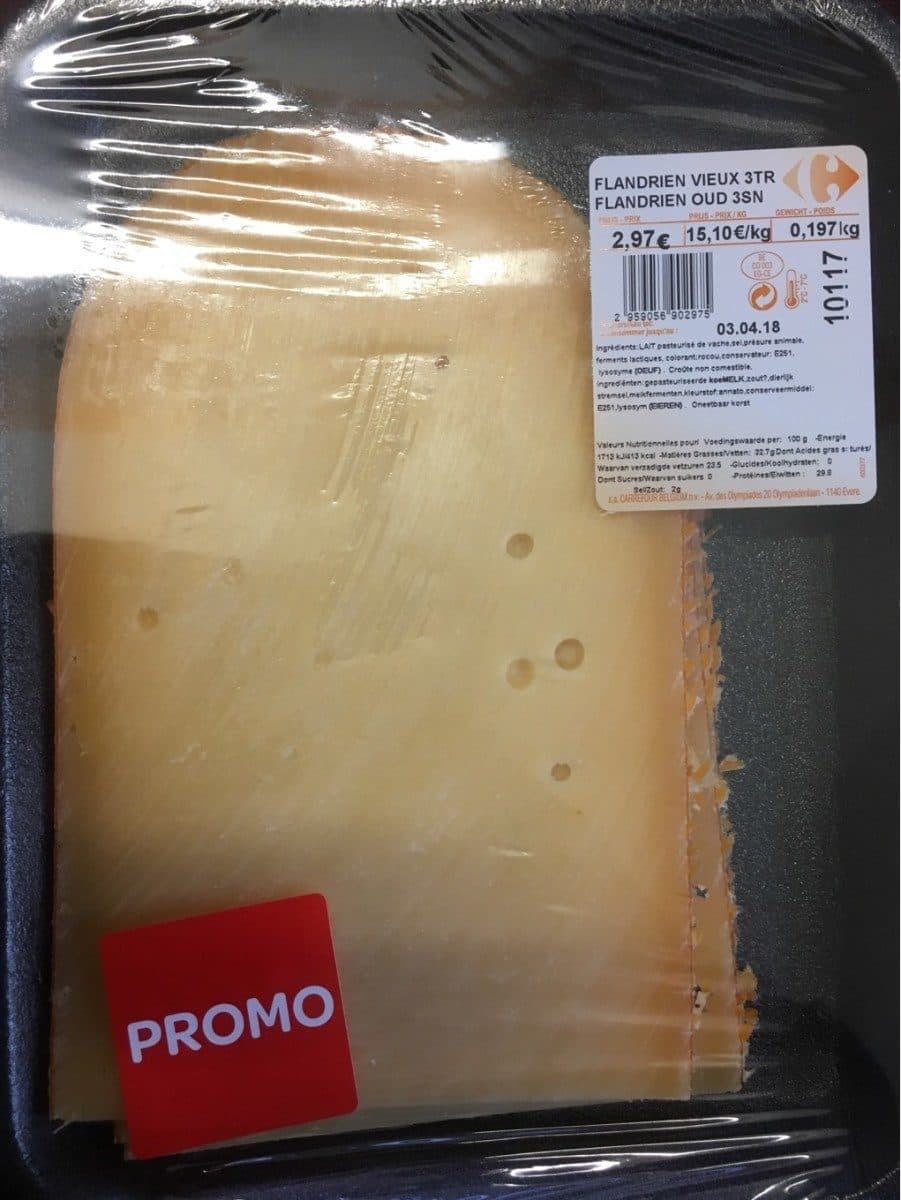 Open Food Facts Flandrien vieux packshot