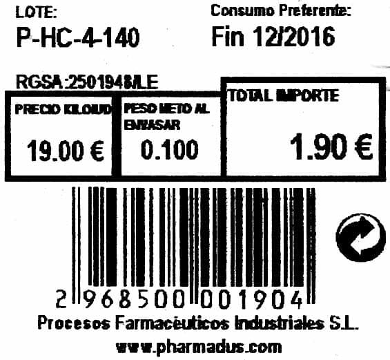 Pharmadus Anís verde packshot
