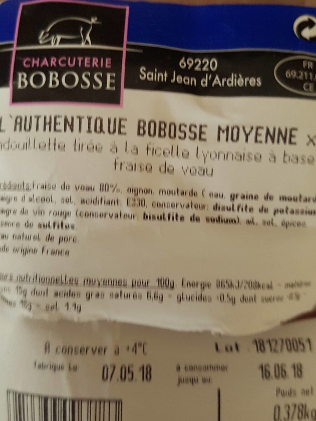 Open Food Facts andouillette packshot