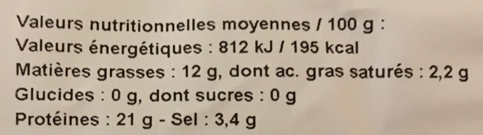 Le Fumet des Dombes Saumon Fumé packshot