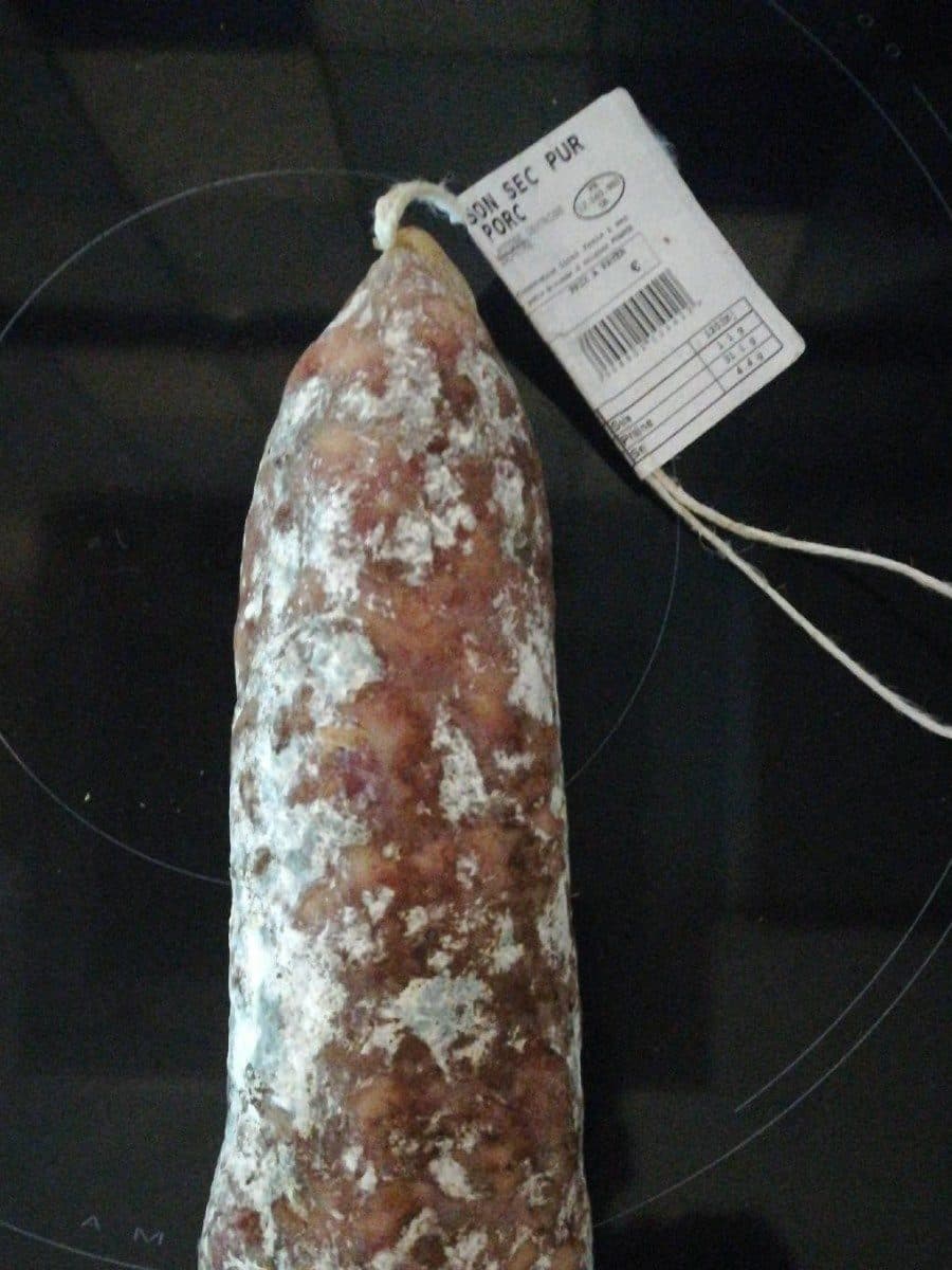 Open Food Facts Saucisson sec pur porc packshot
