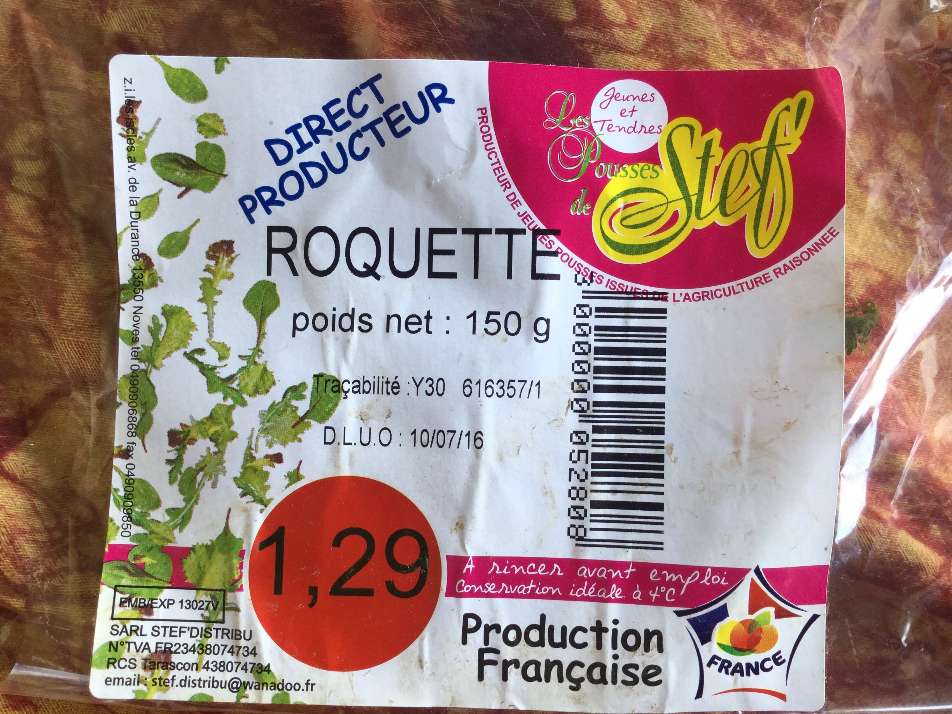 Stef' Roquette packshot