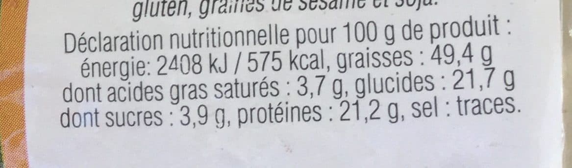 FRUIT SEC Amandes décortiquées packshot