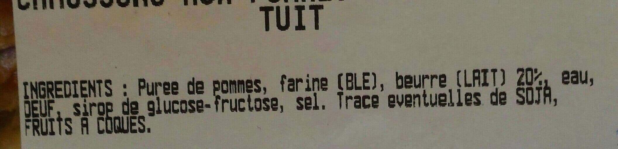 Leclerc Chaussons Aux Pommes 4 packshot