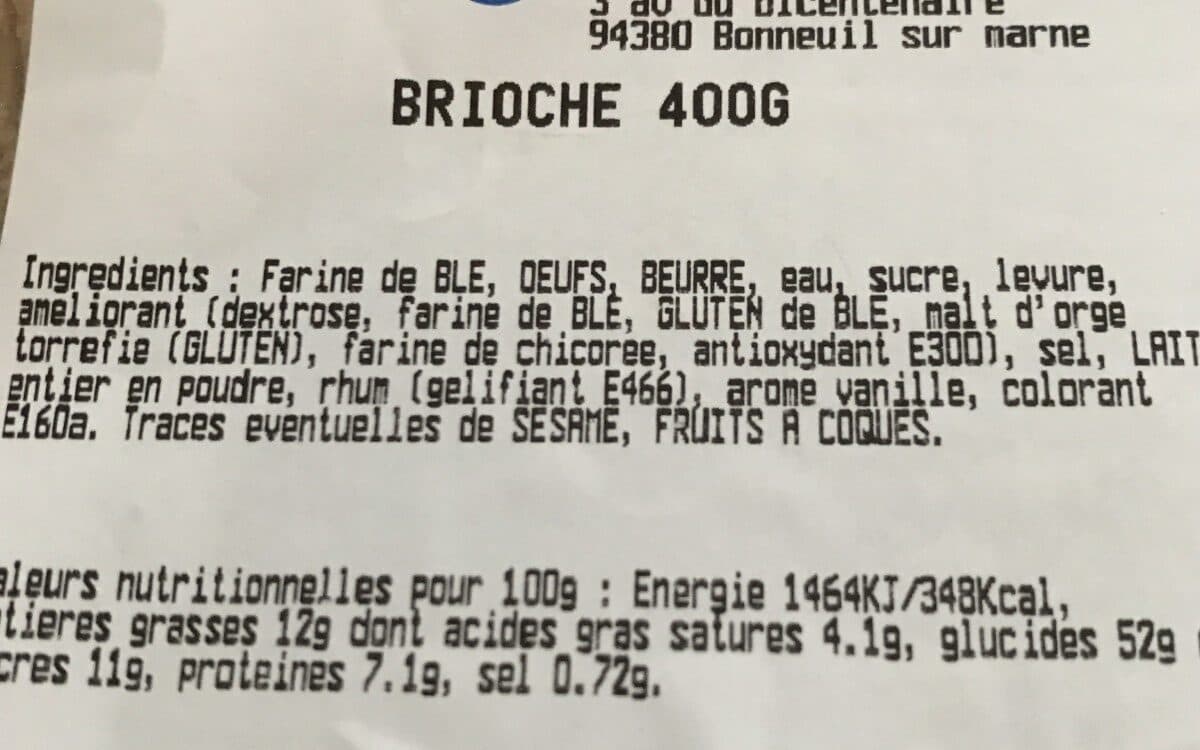 Leclerc Brioche Leclerc packshot