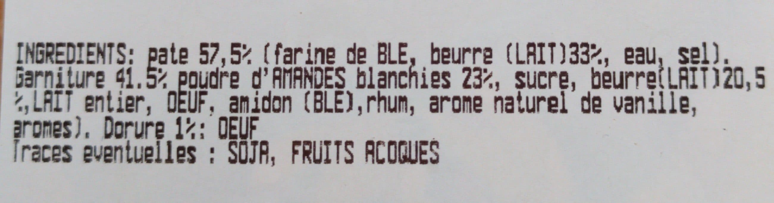 E. Leclerc Galette Frangipane (6 personnes) packshot