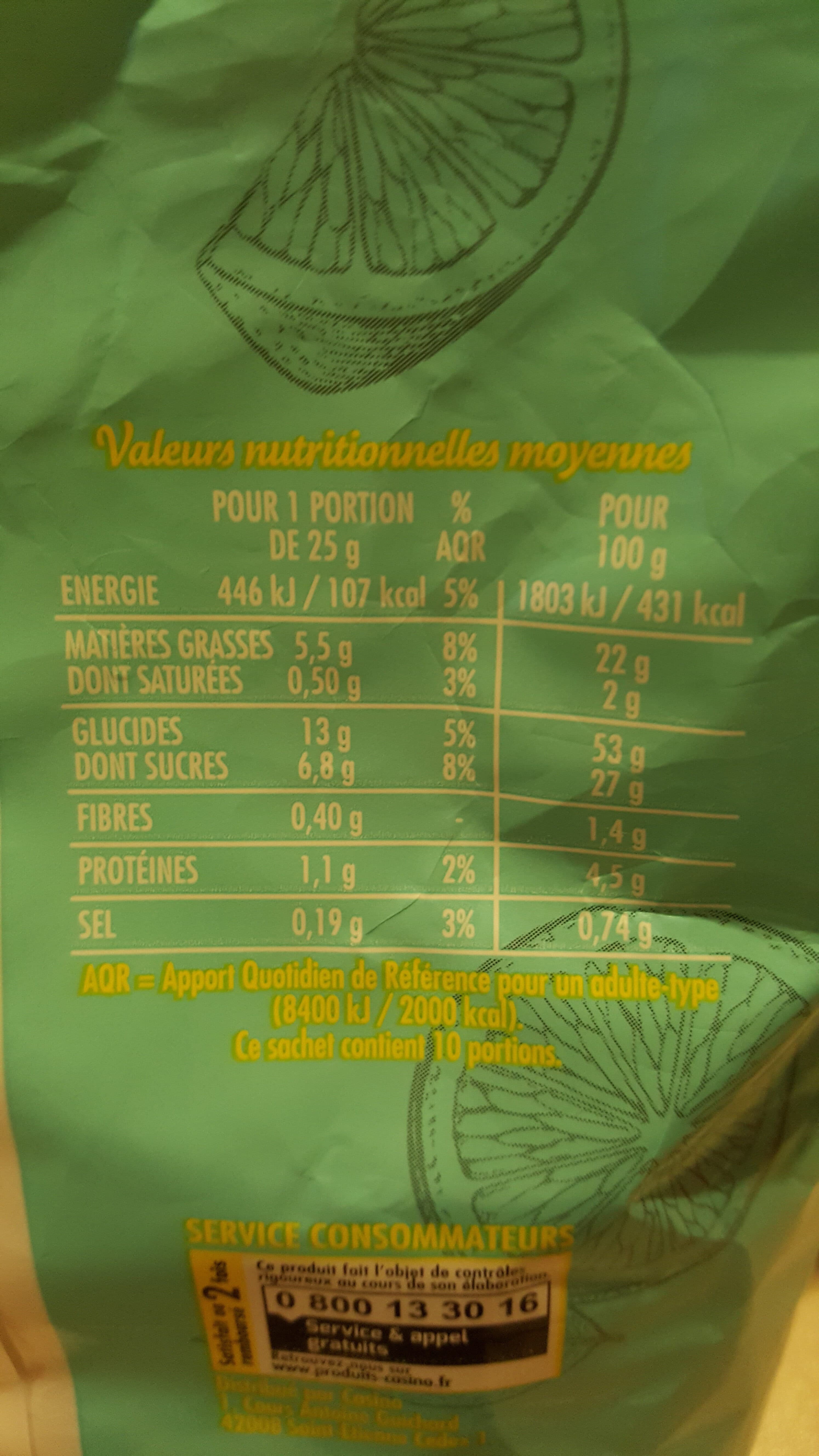 Casino Madeleines aux écorces de citron packshot