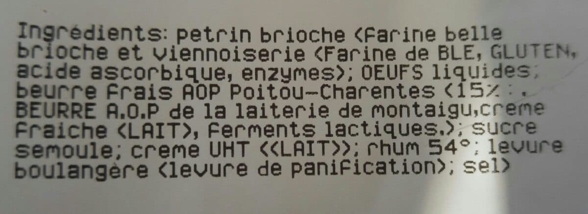 Open Food Facts Brioche tressée packshot
