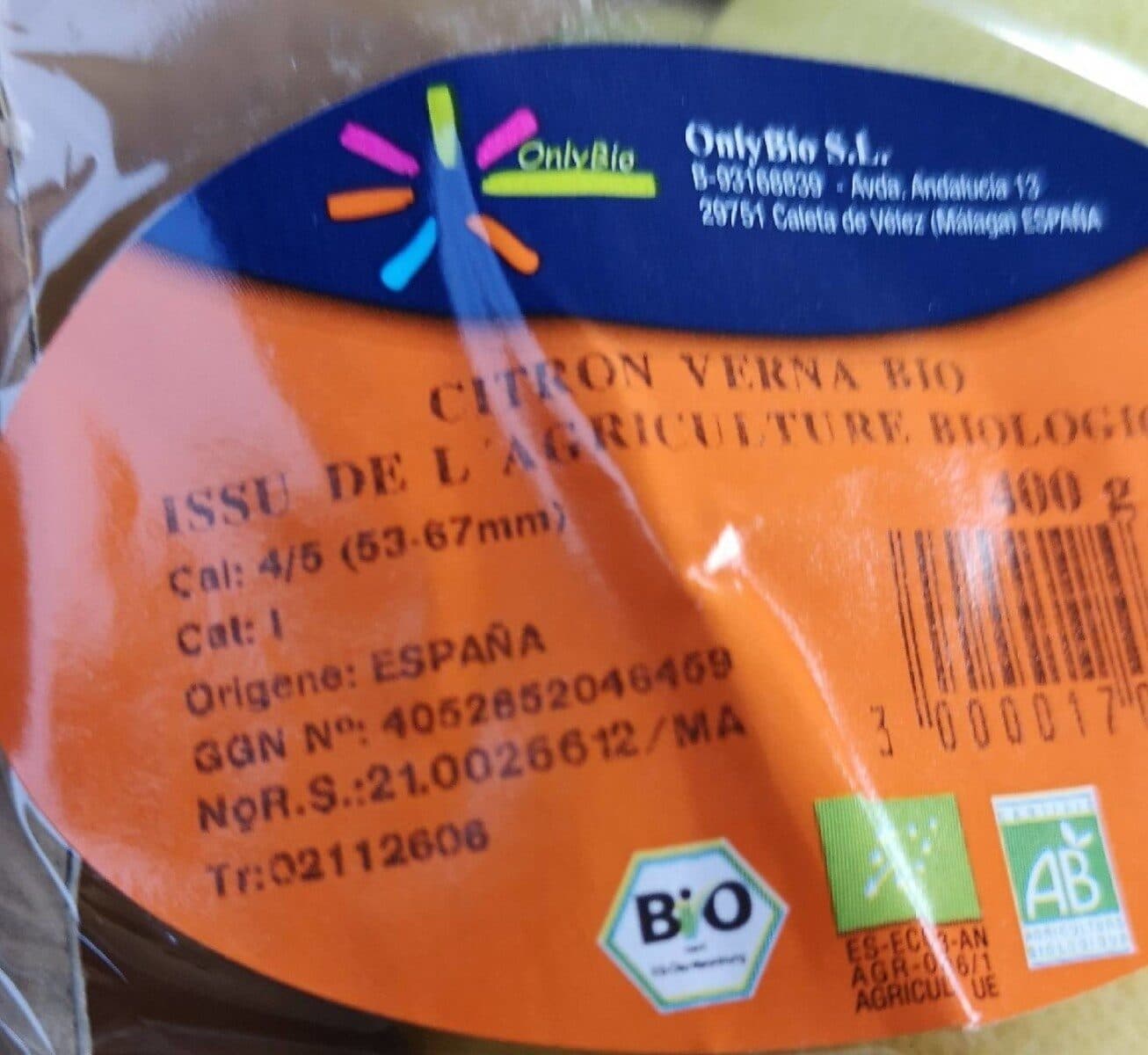 Provence Vivarais Citron packshot