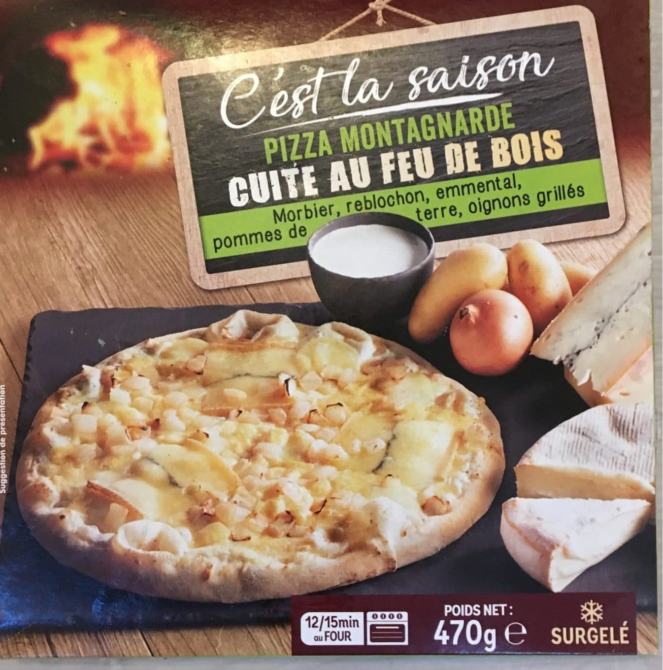SOLE MIO Pizza montagnarde packshot
