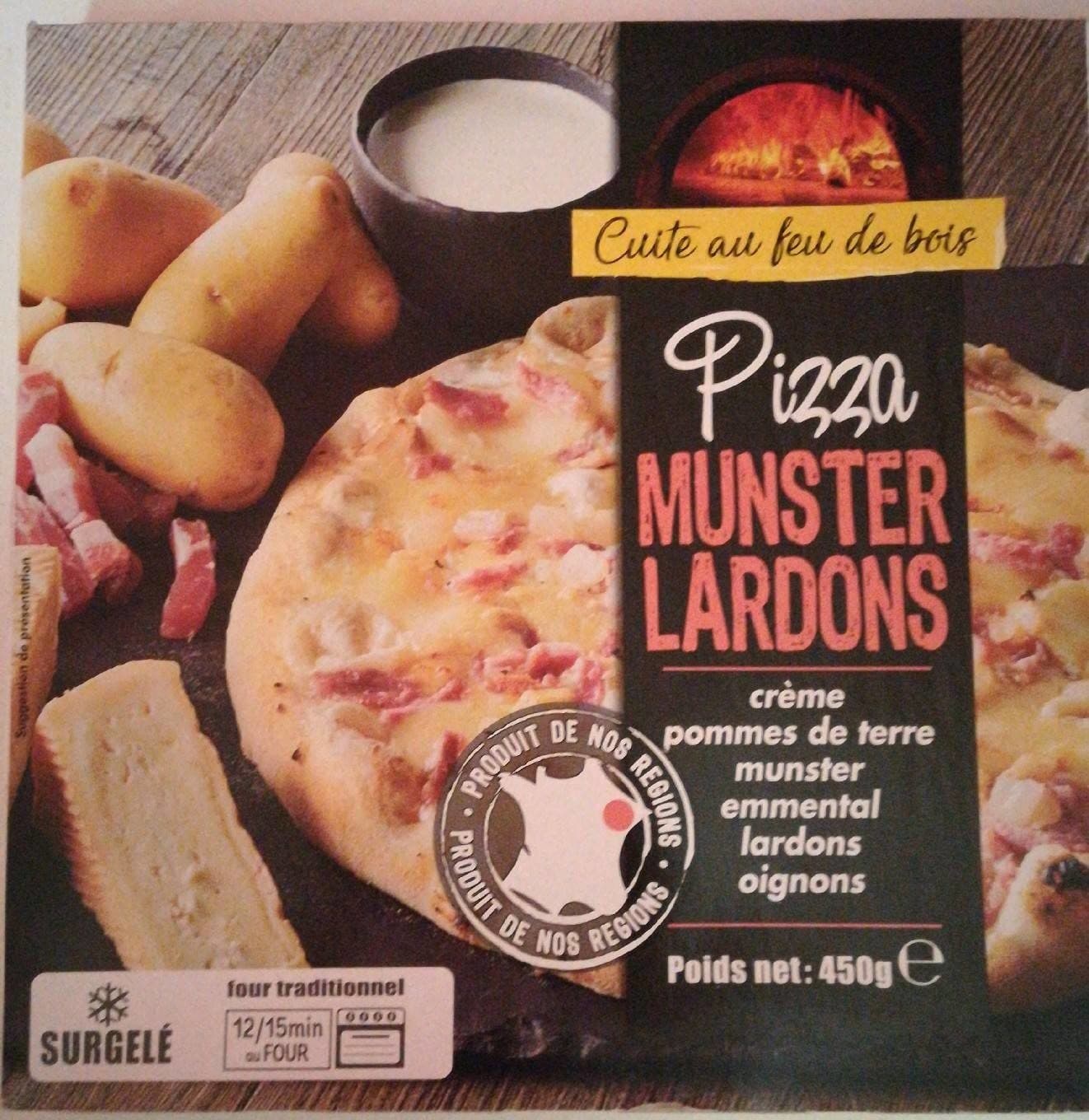 Solemio Pizza munster lardons packshot