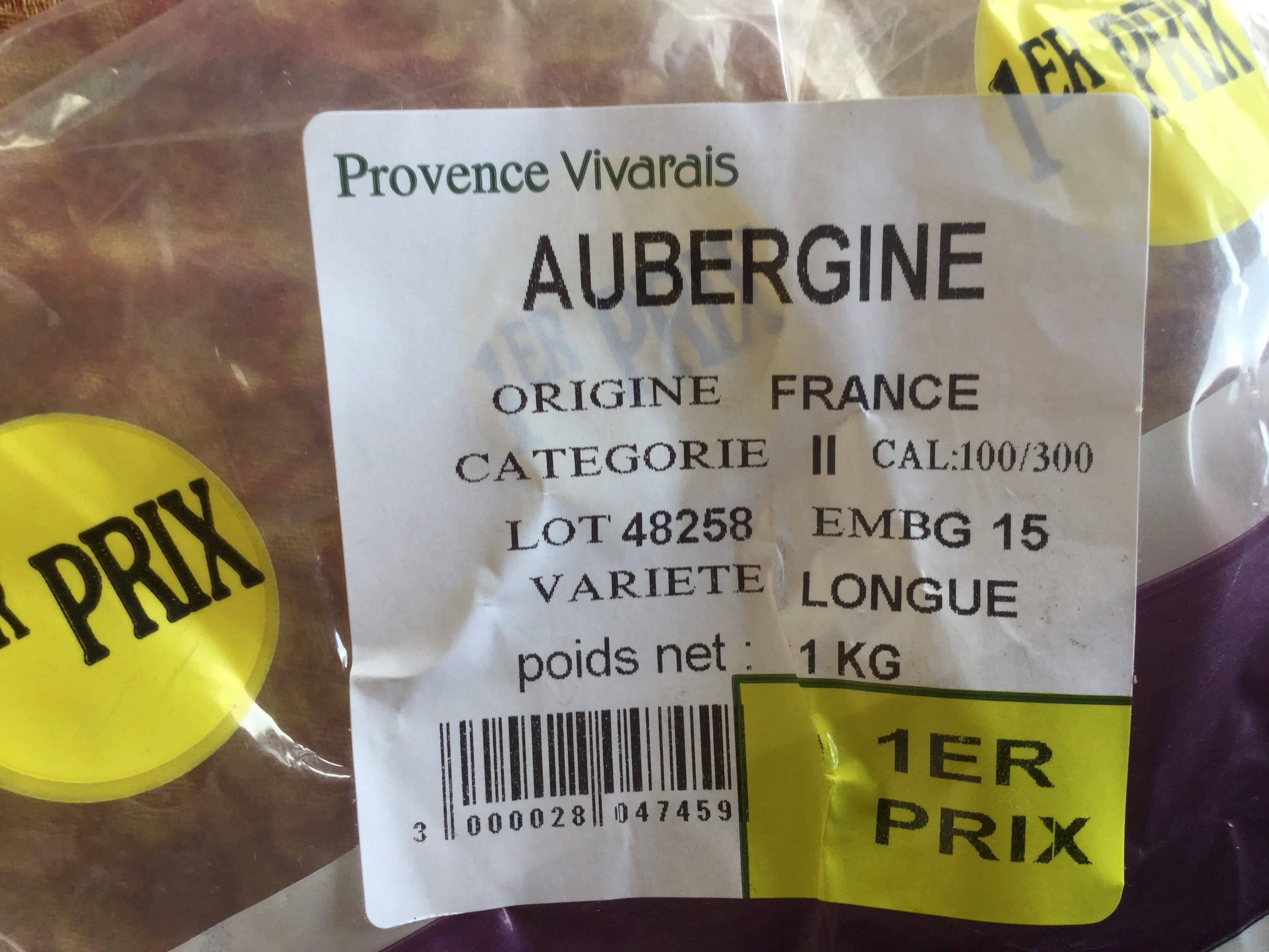 Provence Vivarais Aubergine packshot