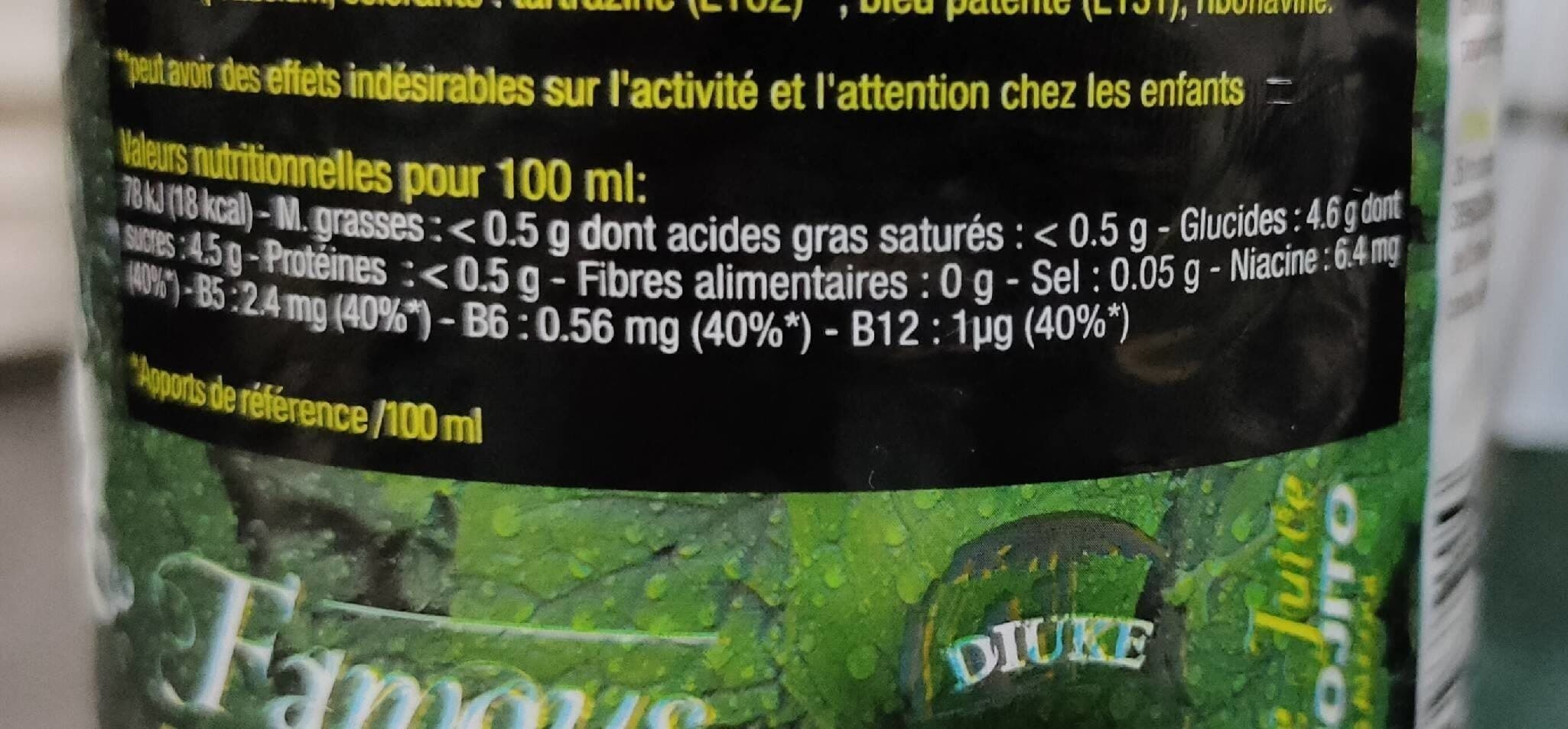 Diuke Jungle juice mojito packshot