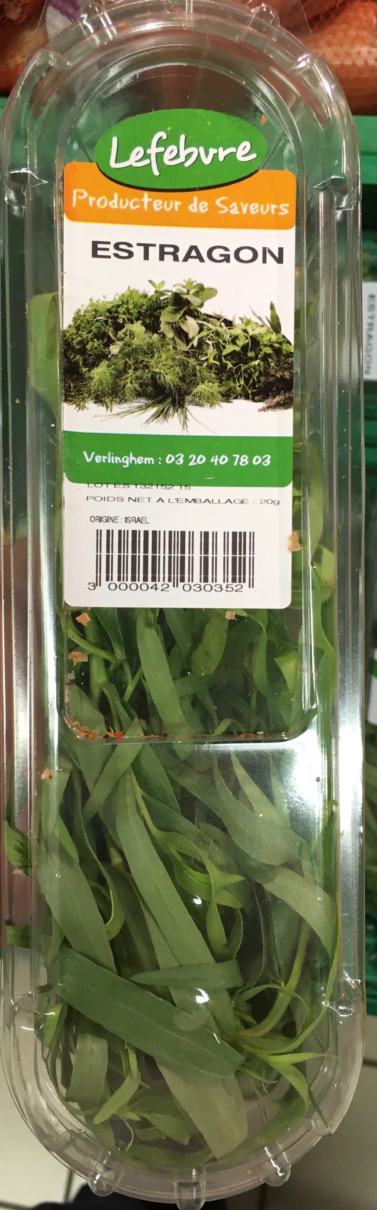 Lefebvre Estragon packshot