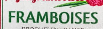 Anjou Framboises Framboises packshot