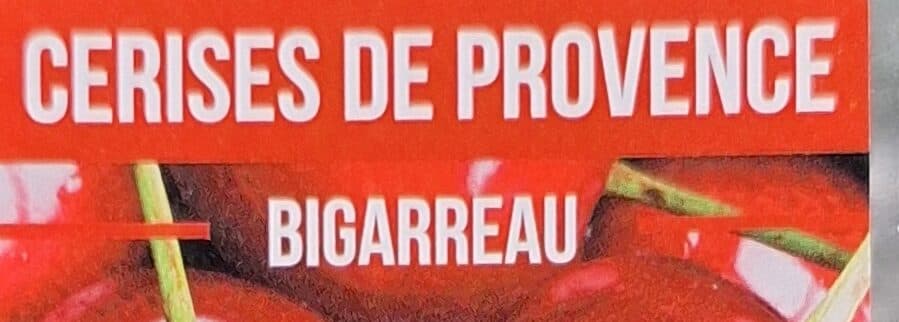 Les 3 Capucins Cerises barquette packshot