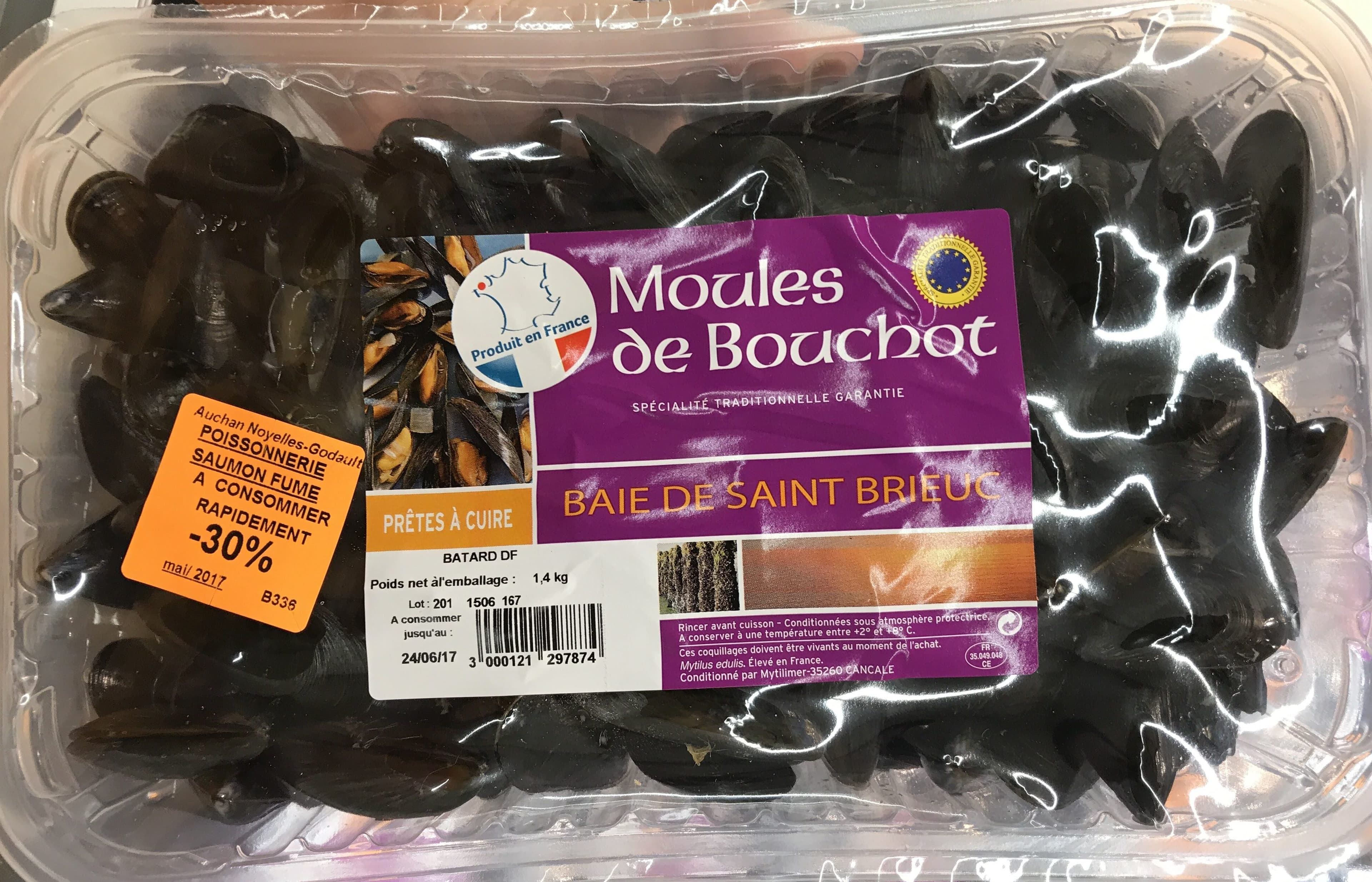 Mytilimer Moules de Bouchot packshot