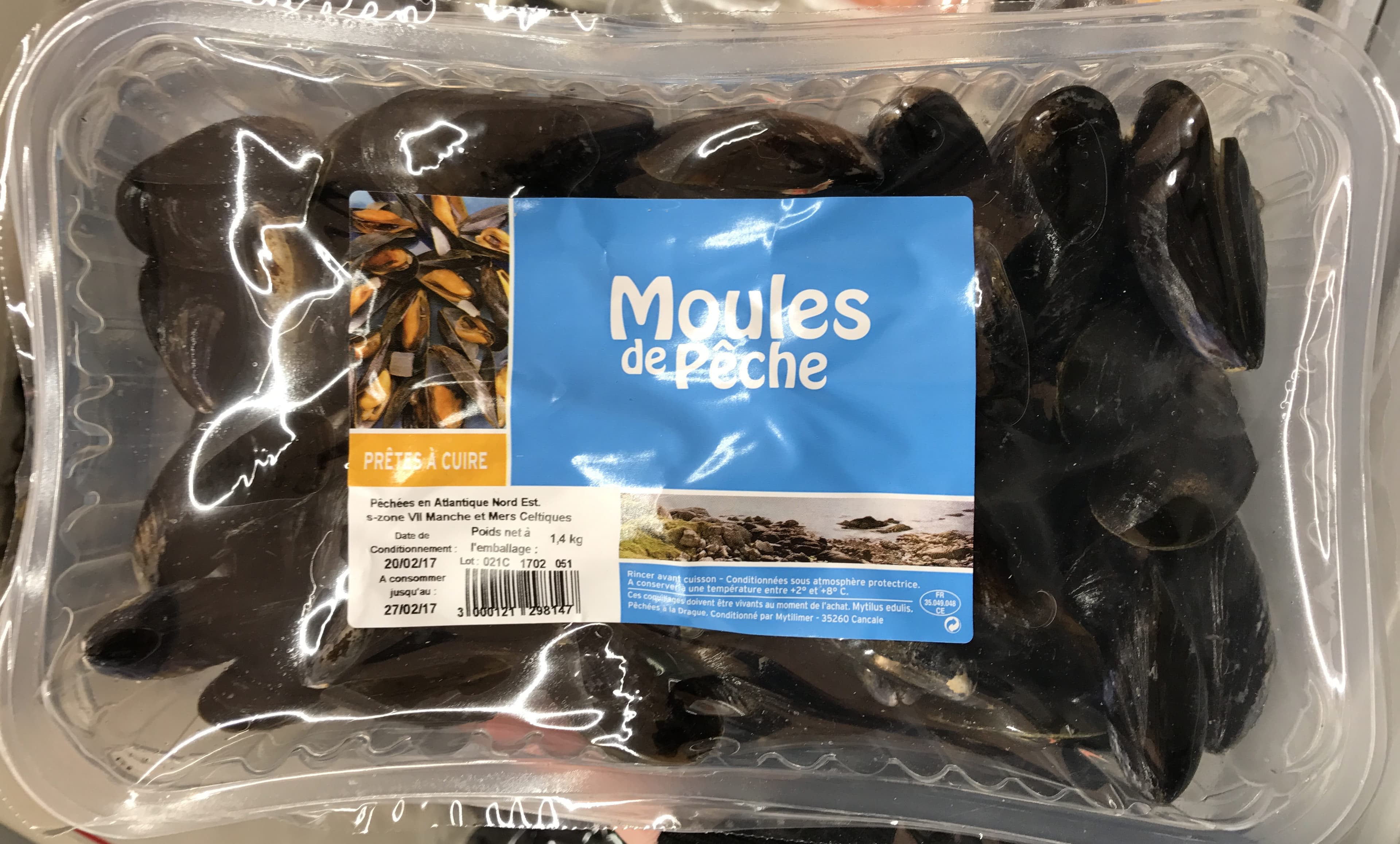 Mytilimer Moules de pêche packshot