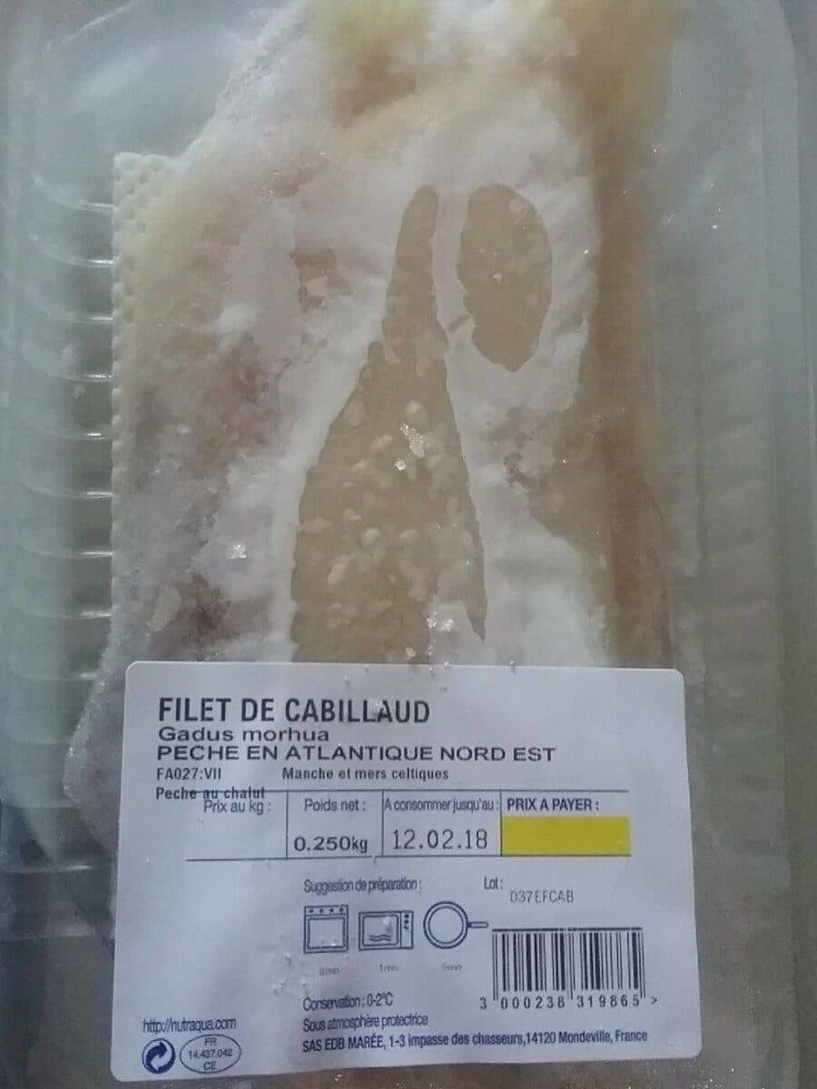 Open Food Facts Filet de cabillaud packshot
