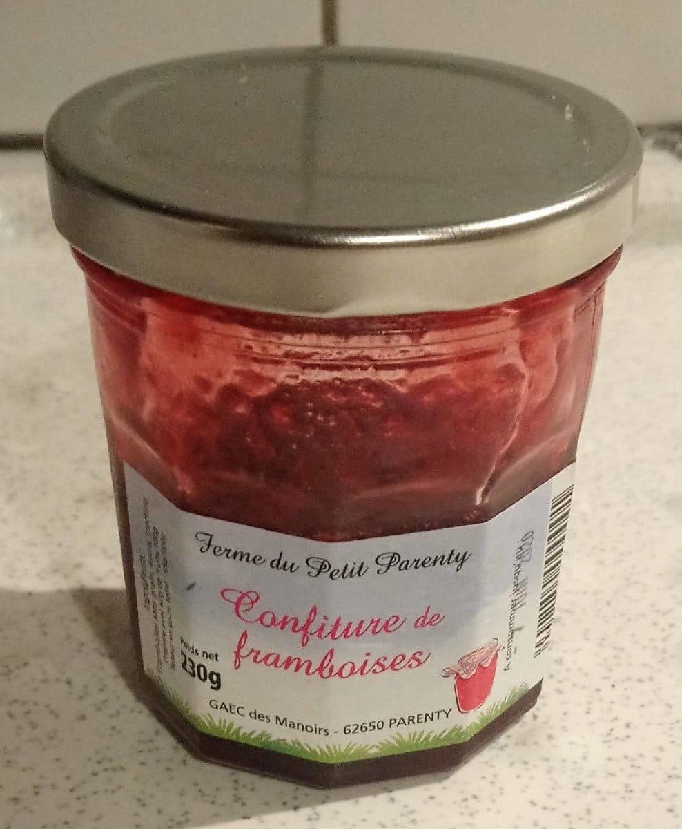 Open Food Facts Confiture framboise packshot