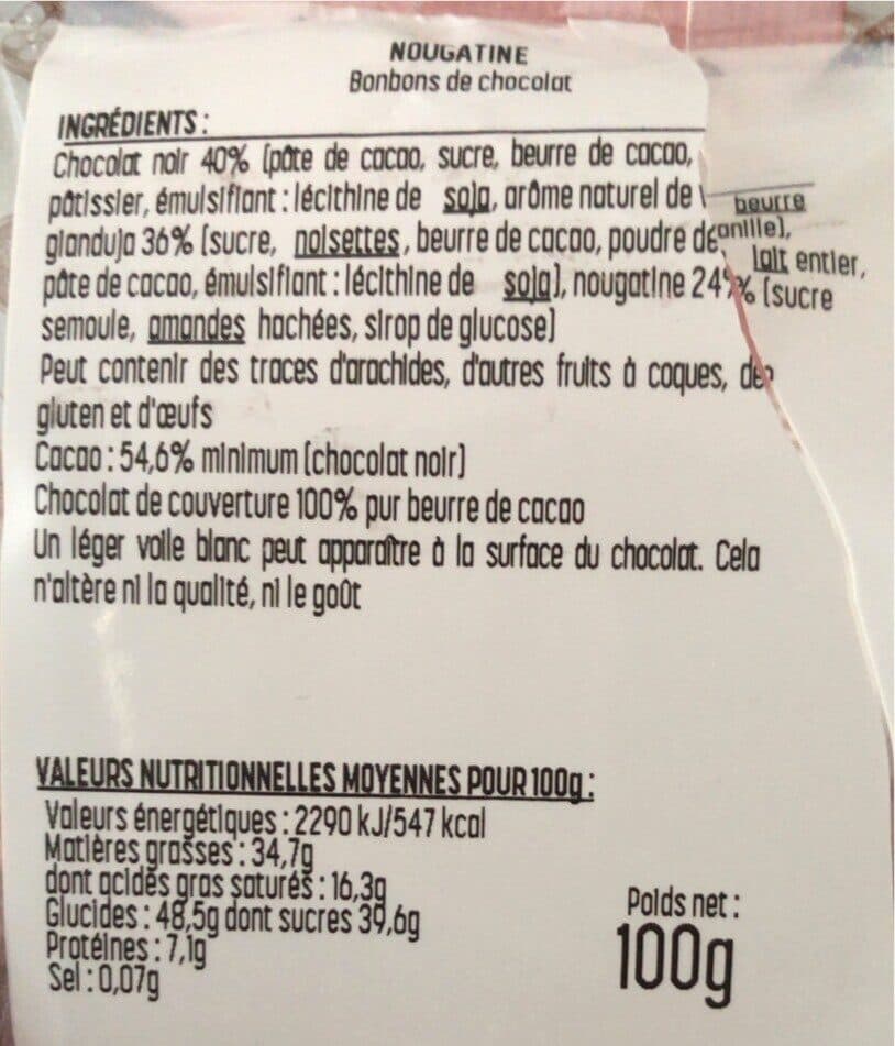 Réauté Nougatine packshot