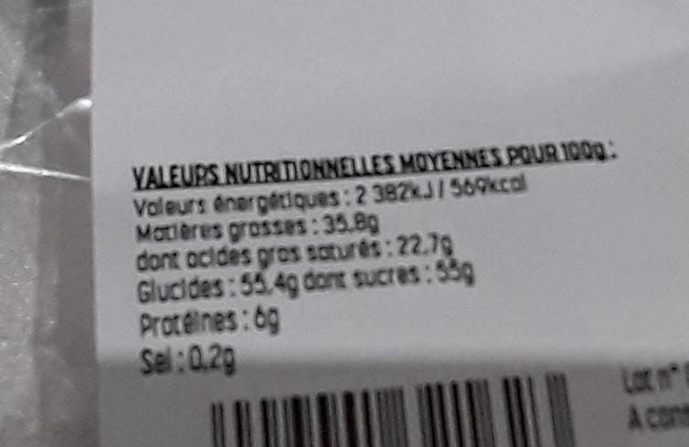 Réauté Chocolat Père noël chocolat blanc packshot